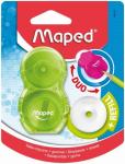Maped Duo Sharpener eraser Loopy 1 Hole Translucent Card