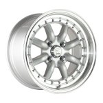 15" A-line Bliss 4 108 Super Silver Machine Lip Alloy Wheels With Chrome Rivets Alloy Wheels - Autostyle Motorsport South Africa