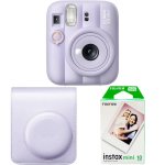 Fuji Instax MINI 13 Dreamy Purple Kit 3 Cam + Film + Case