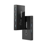 UGreen USB 2.0 4-PORT Switch Box With 1.5M USB CABLES-US216-30767