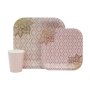 Disposable Dinner Set 60PC Pink Mandala Motif 503