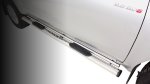 Toyota Hilux Double Cab Stainless Steel Side Steps 2006 - 2015