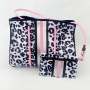Neoprene Tote Bag Large - Pink Cheetah
