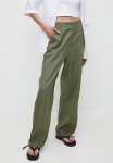 Superbalist Linen Barrel Leg - Green