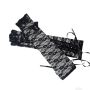Women Gloves Lolita Lace Stitching Buckle Strap Half Finger Gloves