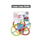Baby Rattle Loopy Loops Ball 14CM