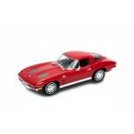 1963 Chevrolet Corvette Red Scale 1:24