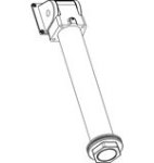 ECB-002 Desktop Provision-isr Easy-check 30CM Desktop Stand