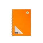 A5 Wirobook 80PG Neon Orange
