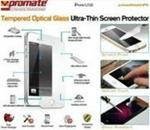 Promate PRIMESHIELD.IP5 Premium Ultra-thin Tempered Optical Glass Screen Protector For Iphone 5 Retail Box 1 Year Warranty