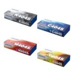 Samsung 404S Black Cyan Magenta Yellow Original Toner Cartridge Multipack - 404
