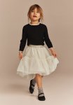 Voluminous Tulle Skirt - Natural White