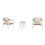 Zion Balcony Set - Shell