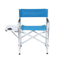 Folding Director's Camping Chair With Side Table And Cup Holder - SPBA1030
