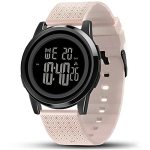 Yuink Mens Watch Ultra-thin Digital Sports Watch Waterproof Stainless Steel Fashion Wrist Watch For Men Women