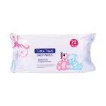 Satin Touch Baby Wipes 72 F free