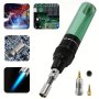 1PC Portable Pen-type Gas Soldering Iron With Replaceable Tip 3/4 In 1 Welding Repair Tool Uncharged Nickel Chrome Heating Element No Battery Required