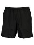 Men's Black Drawstring Shorts - 30 Black