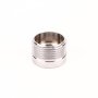 Adapter F22 - M 3/4" Chrome Plated