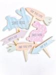 Wooden Easter Egg Hunt Signs