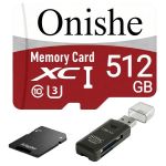 Onishe 512GB Tf Memory Card CLASS10 U3 Microsd Card