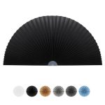 Arch Window Shade Radius 12 Inch Half Circle Arched Non-woven Stick On Cut To Size Self Adhesive Light Filtering Half Moon Round