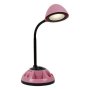 Eurolux Disc Stationery LED Desk Lamp 160MM Pink