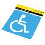 Decal - Physically Challenged 162X172MM Blue On White