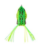 Frog Lure Soft Tube Fishing Bait Green