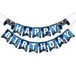 Meetingu Game Happy Birthday Banner For Video Game Party Decorations - Gaming Theme Wall Decorations
