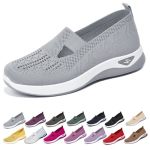 Orthopedic Shoes For Women Wide Width Breathable Walking Comfortable Slip On Non Slip Food Service Lightweight Arch Support Snea