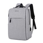 Backpack Travel Bag 15" USB Port And Multi-pocket Design Grey – LB200