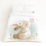 Kids Duvet Set Bunny And Butterfly