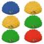 Pack Of 6 - Kids Sensory Balancing Stepping Stones - Non Slip - Toyroom