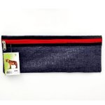 Dafrique Denim Pencil Case Tzip Large