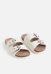 Two-strap Slides - White