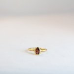 Oval - Small - Garnet Large