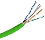 Utp 4-PAIR CAT5E 100M Solid Green