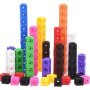Math Counting Educational Stem Cubes 100 Pieces