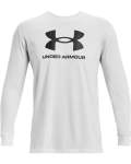 Men's Ua Sportstyle Logo Long Sleeve - WHITE-100 XS