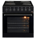 Univa 60CM Oven And Hob Set Black U336B