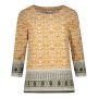 Fresha Fresh Printed 3/4 Sleeve Top