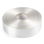 Poly Tear Ribbons - Silver. 30MM X 90M.