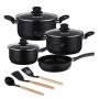 Stainless Steel Cookware Set/pot Set CDH-029 Black