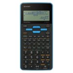 Sharp EL535 Scientific Calculator – 422 Functions- Blue
