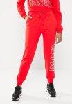 Sissy Boy Willa: Sweat Pants With Side Pockets - Red