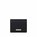 IKON Smooth Medium Bifold Wallet -black