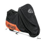 Indoor outdoor Motorcycle Cover – Orange black