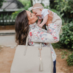 Baby Sense Mom & Baby Handbag - Melaine Nude
