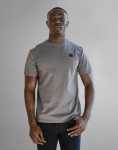 Iconic Badge Grey T-Shirt - XXL Grey